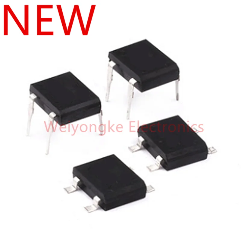 10PCS NEW S1WB60 S1WBS60 S1WB 1A600V DIP-4 SOP-4 DB107 DF10M DF10S