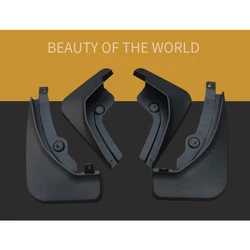 Premium Car Mud Flaps and Splash Guards (Black)