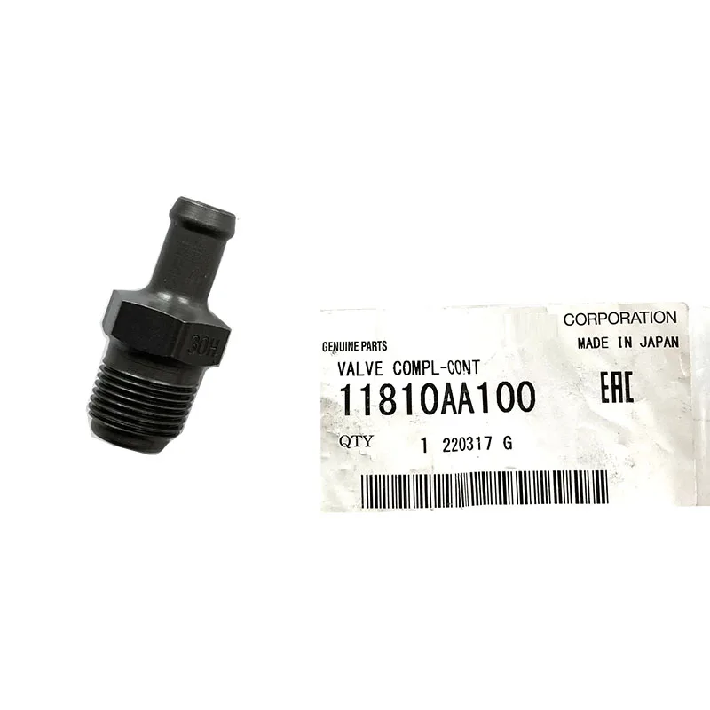 New Genuine OEM PCV Valve 11810AA100 For Subaru Tribeca Impreza