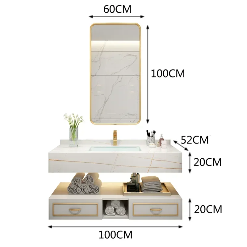 A 100cm