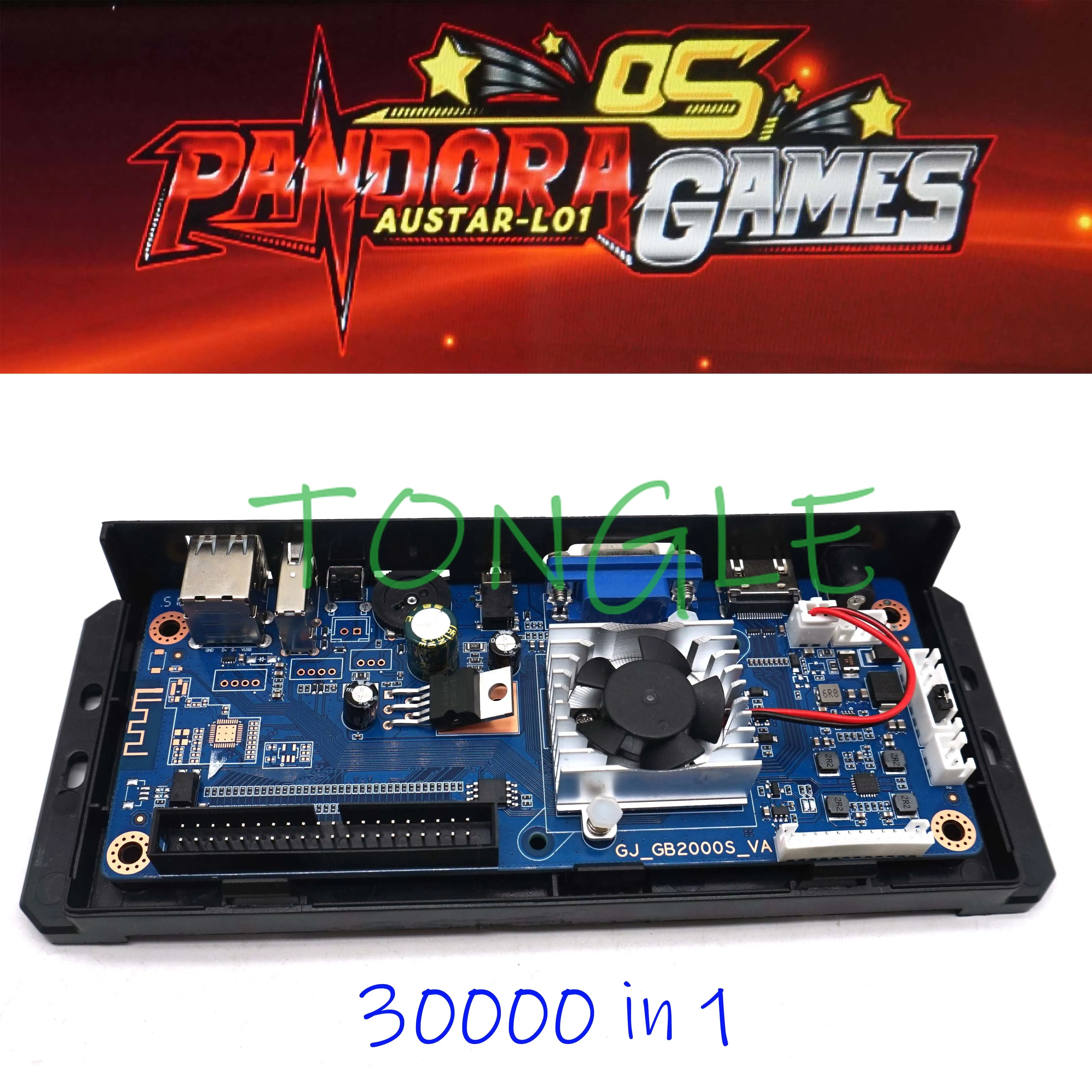 ロルカナ box+ おまけアースラ Pandora OS Games AUSTAR-L01 30000 in 1, 3D Retro Arcade Game