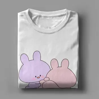 T-Shirt Streetwear Estiva A-Asamimichans, Magliette Popolari in Puro Cotone per Uomo, Stile Y2K, Taglie Fino a 6XL, Maniche Corte