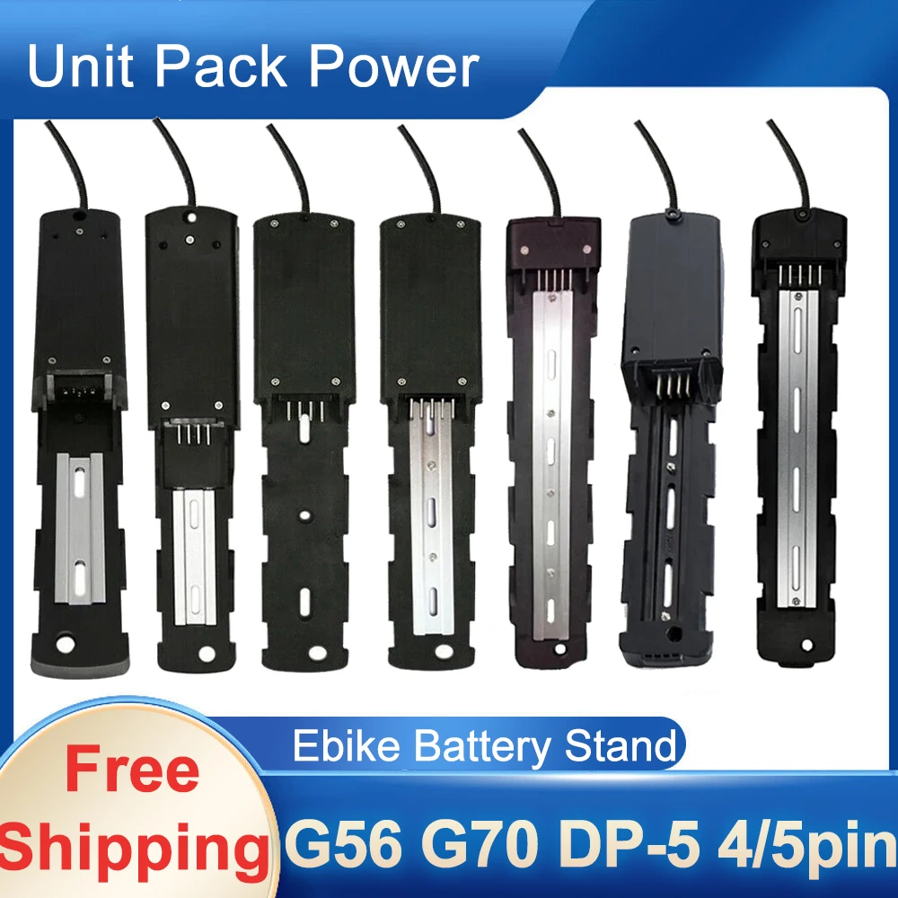 Ebike Battery Bottom Base Mounting Plate Hailong G56 G70 DP5 4/5pin