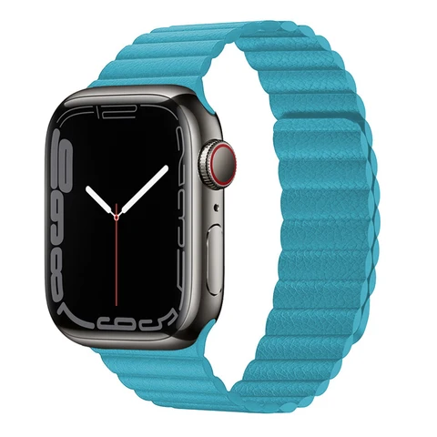 loop for Apple Watch band 44mm 40mm 41mm 45mm 38mm 42mm Magnetic wristband bracelet correa iWatch series 5 4 3 2 SE 6 7