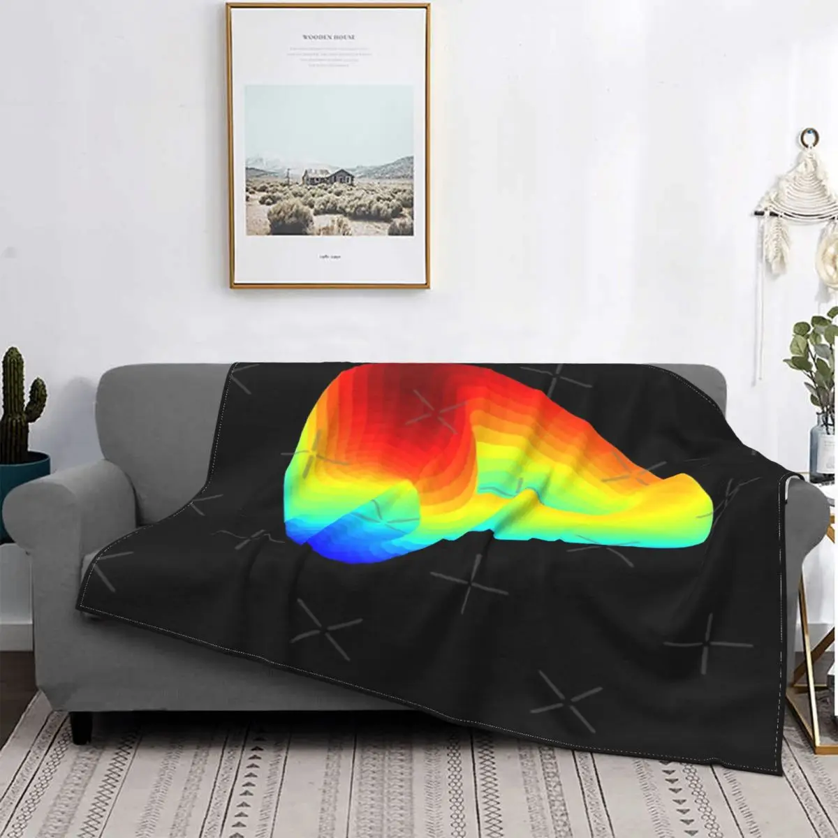 Curve Bao Token Bitcoin-Manta, Colcha Para Cama A Cuadros, Manta Para Bebé, Manta Doble Para Cama