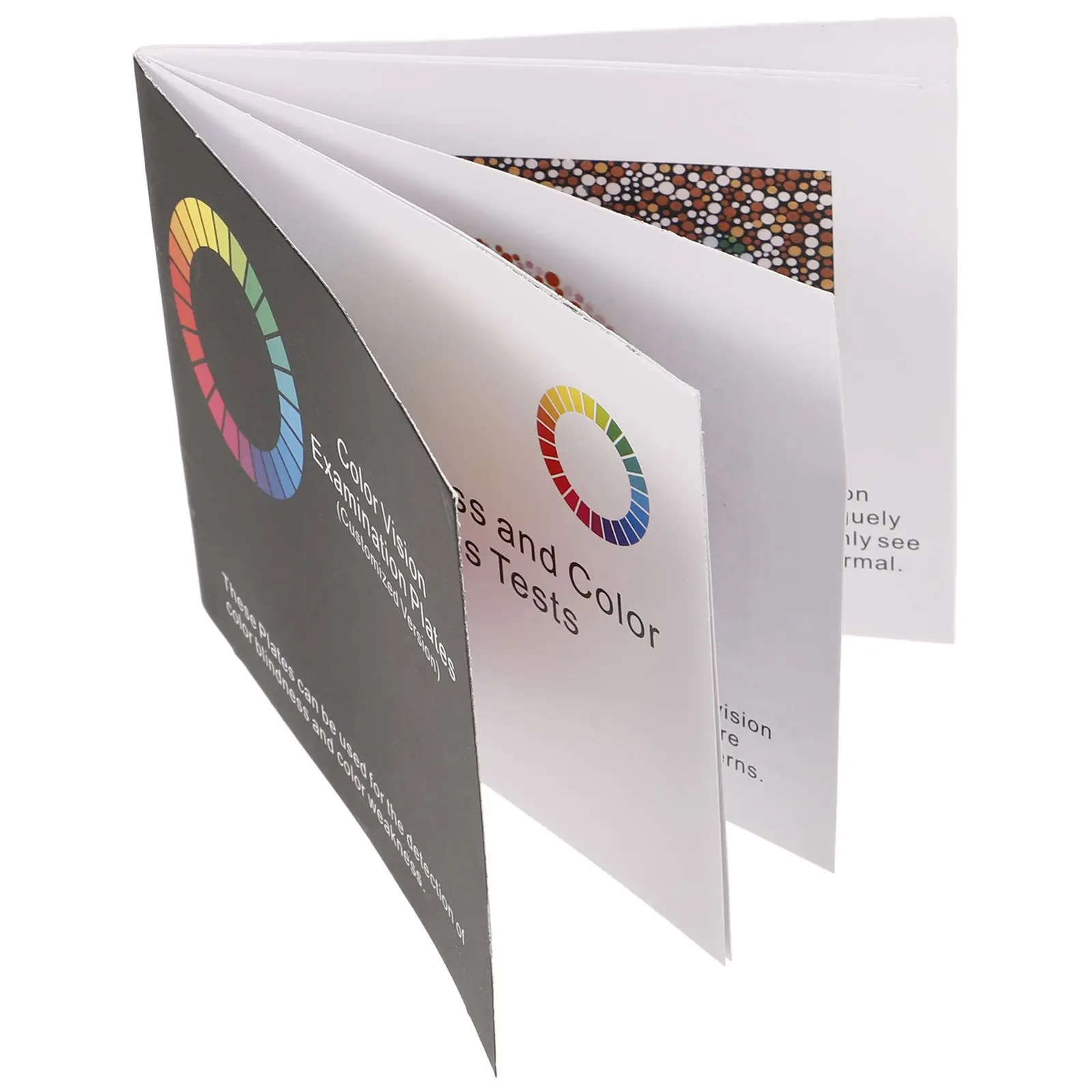 Color Sight Colorblind Book Eye Chart Testing for Exam Charts Vision Deficiency Aldult