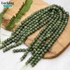 A+ Natural Russian Serpentine Jade 6-10mm Smooth Round Loose Beads - DIY Jewelry Making for Bracelets, Necklaces, Craft Supplies 1
