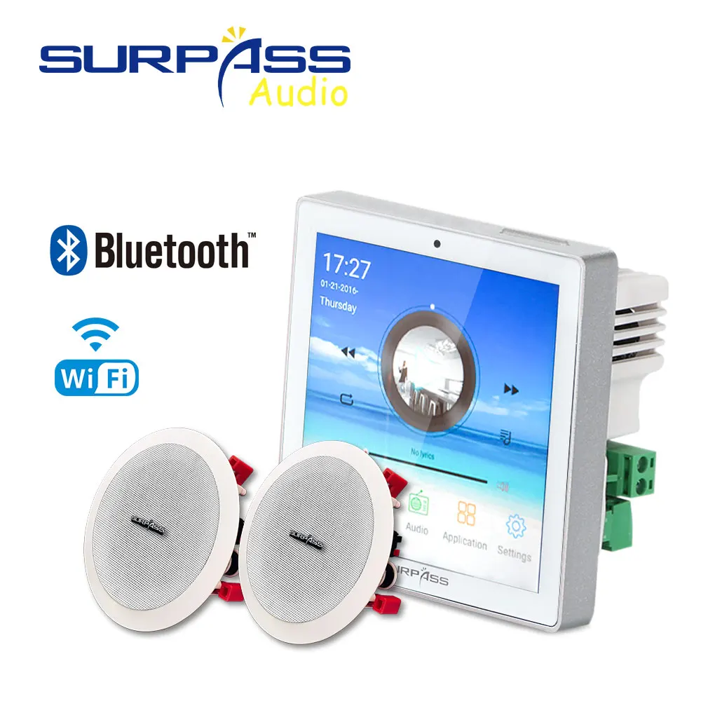

Интеллектуальная музыкальная система фона WIFI Bluetooth Android 7,1 умная система усилитель для дома квартиры музыкальная система