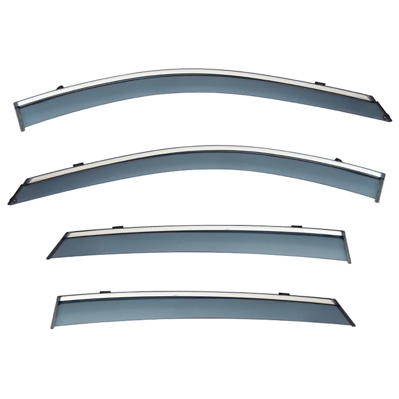 For MG ZX ZS-Astor Accessories Window Visors Weathershields Rain Guard Door Visor Vent Shades Ventvisor Bright Strip
