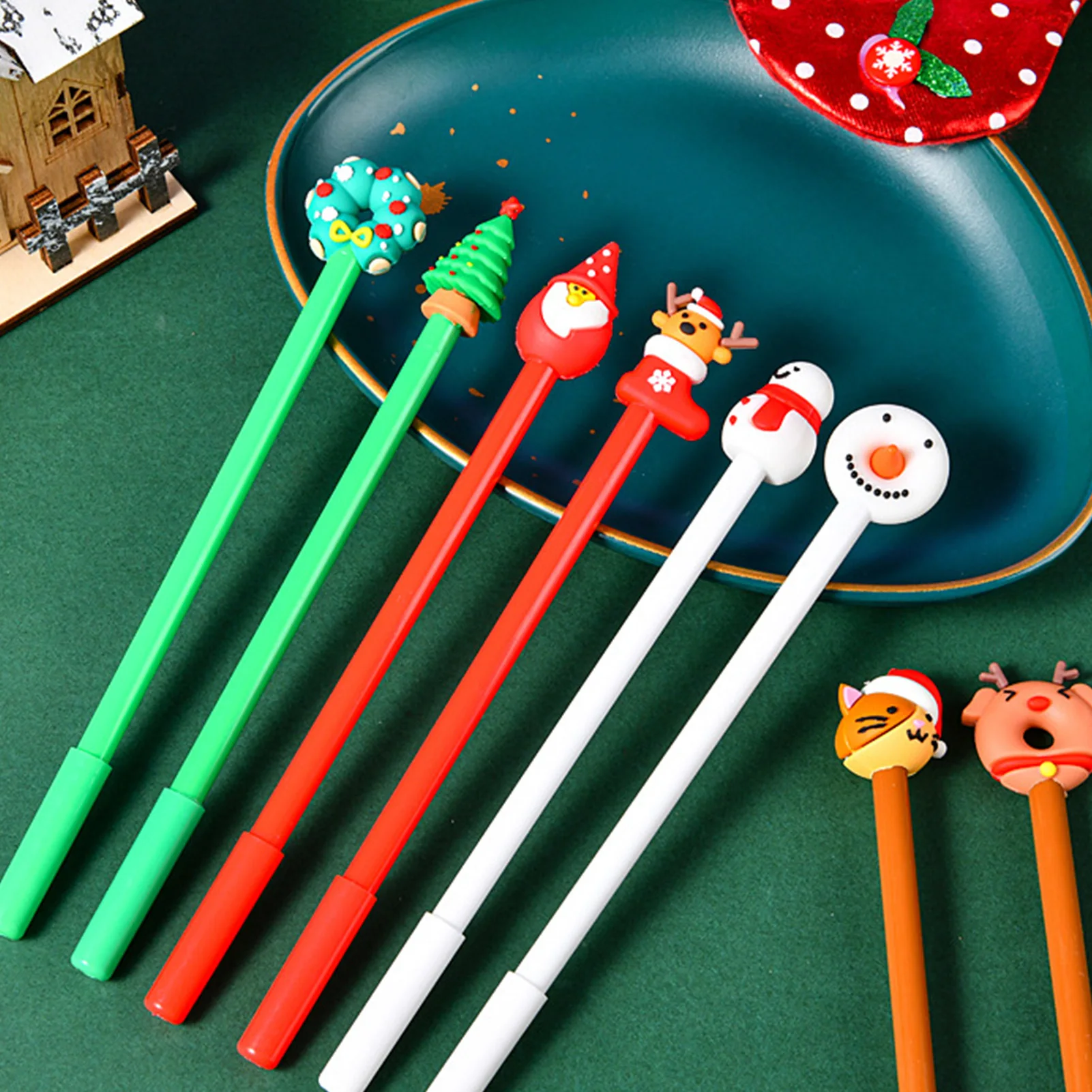 Yukiyi Lot De 24 Stylos Rétractables à Encre Gel Noire Pour