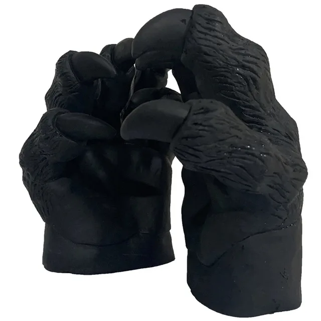 Kids Cosplay Gorilla Hand Gloves Children Monkey Latex Animal