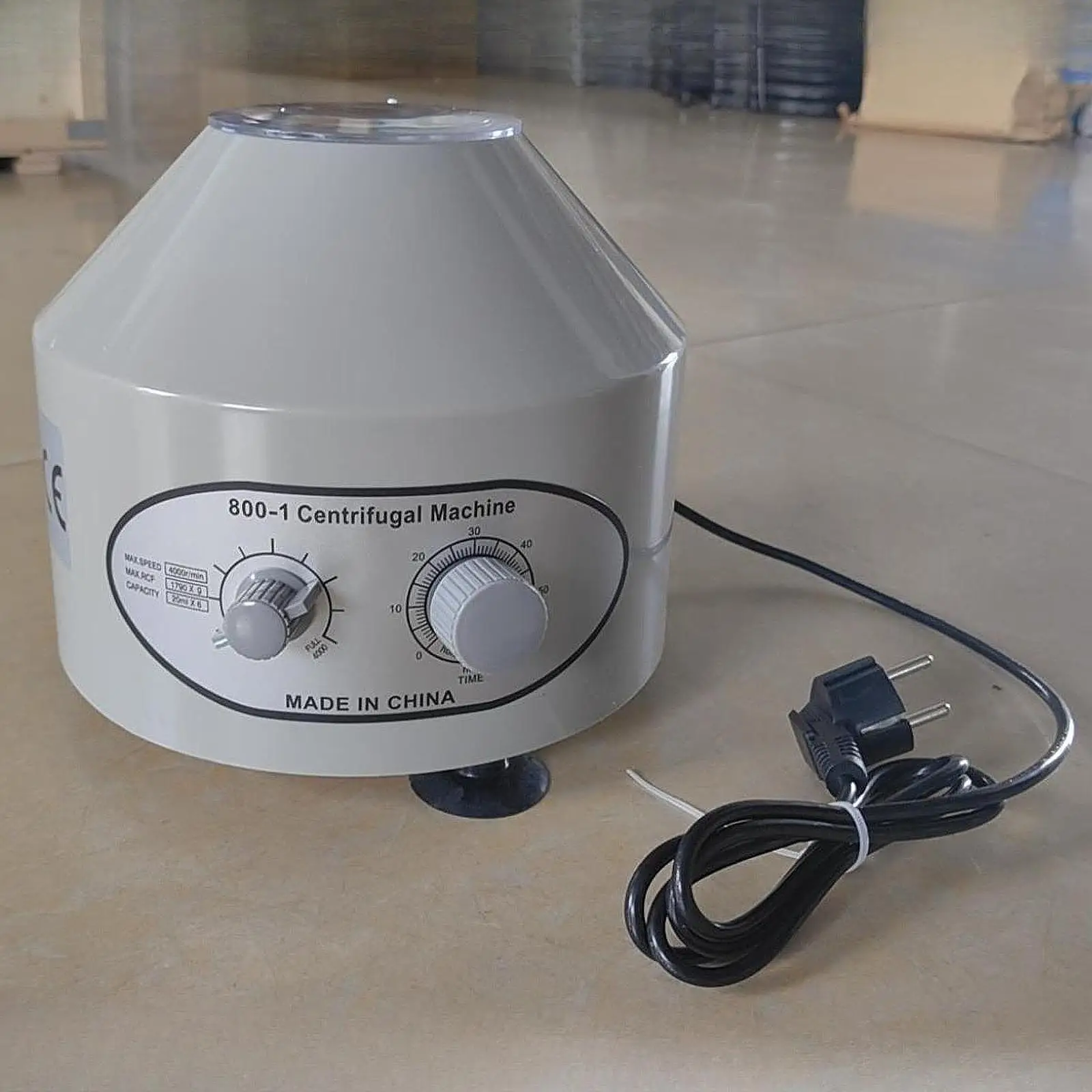 Benchtop Centrifuge Machine Desktop Versatile Speed Control Portable 4000RPM