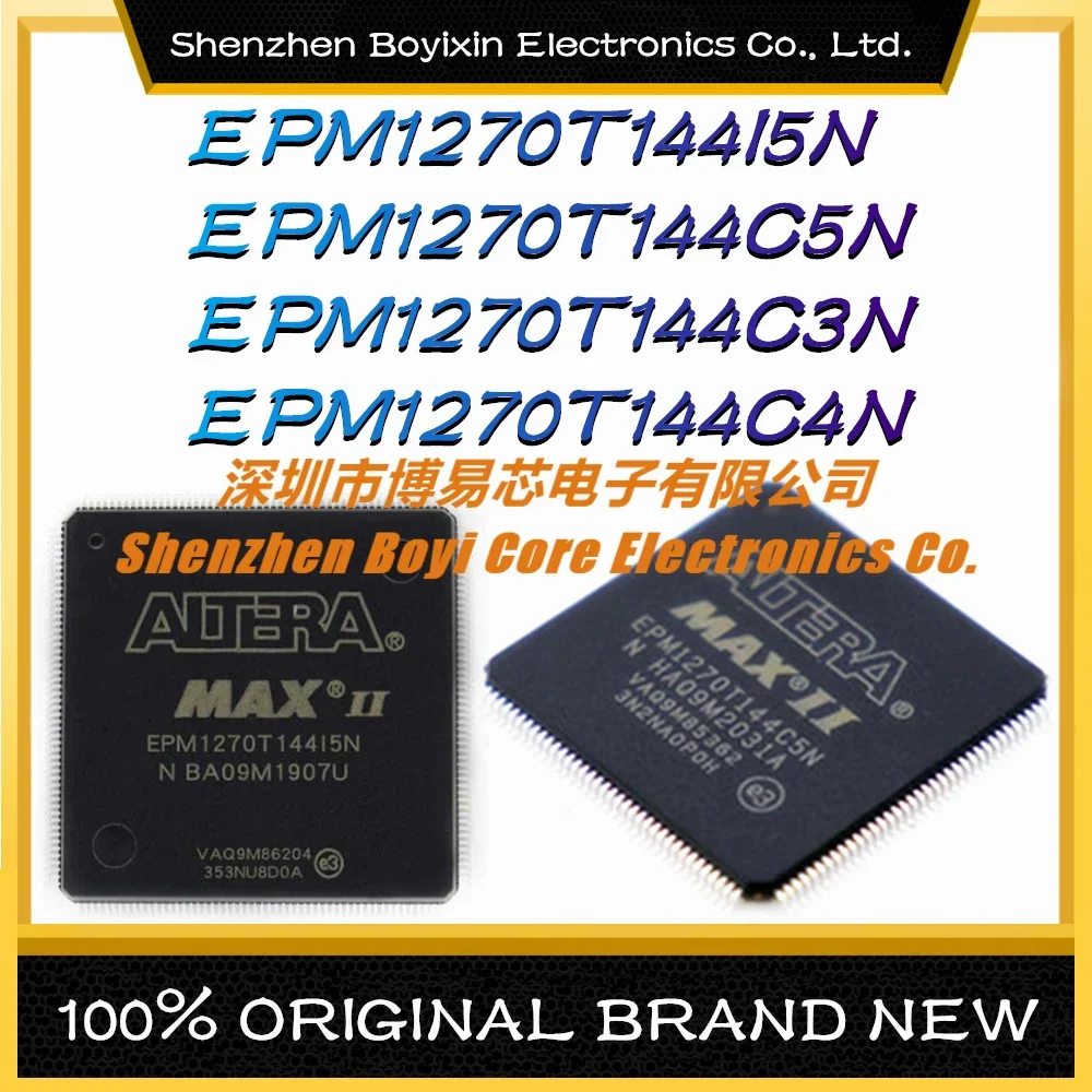 EPM1270T144I5N  EPM1270T144C5N EPM1270T144C3N EPM1270T144C4N Spot ALTERA Editable Chip IC Original ep3c5e144i7n ep3c5e144c8n ep3c25e144c8n ep3c5e144i7 ep3c5e144c8 ep3c25e144c8 ep3c5e ep3c25e ic chip eqfp 144 altera