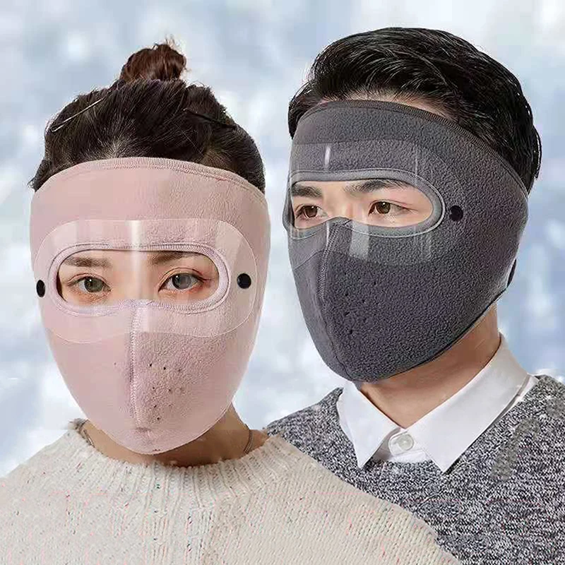 Winter Accessories Bike Mask Winter Hat Set Windproof Anti Dust Mask