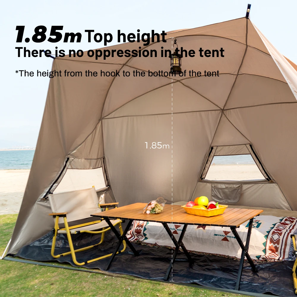 Sonuto Outdoor 4-7 People Camping Park Beach Tent 2
