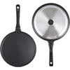 NEW NEW S·KITCHN Crepe Pan Nonstick Dosa Pan, Tawa Pan for Roti Indian, Non-Stick Pancake Griddle Compatible with Induction Cook 3