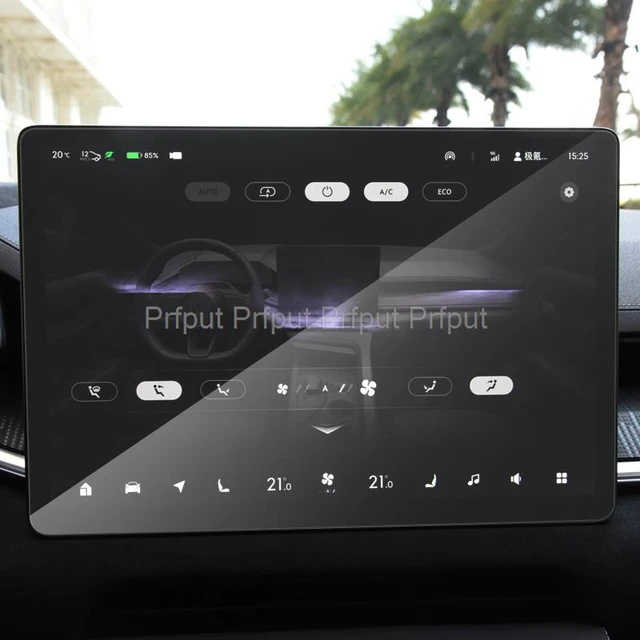 Car Navigtion Tempered Glass For ZEEKR 001 2021 2022 2023 navigation LCD  Screen Protective Film Sticker Dashboard Guard - AliExpress