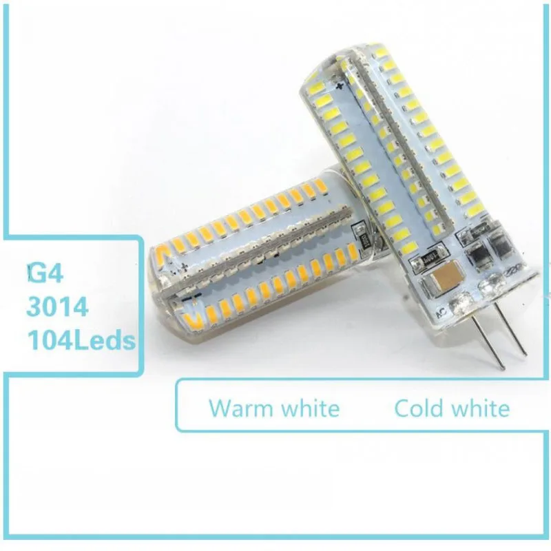 5X 10X G4 LED 전구 램프 7W 9W 12W AC220V G9 SMD2835 3014 실리콘 LED 조명, 360 빔 각도 LED 스포트 라이트 할로겐 램프 교체