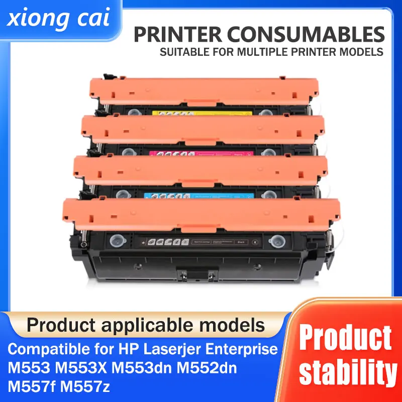 CF360A 508A toner cartridge for HP 508A HP508A Laserjer Enterprise M553 ...