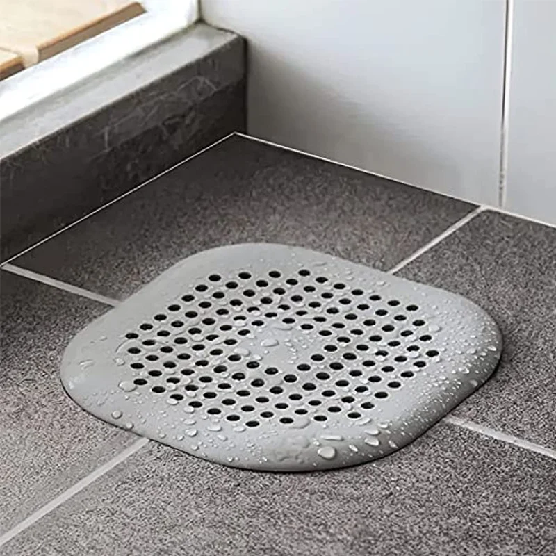 Description Picture 6 of itemKitchen Sink Filter Anti-clogging Sealing Pad Bathroom Floor Strainer Shower Sewer Drains Cover Household Hair Catcher Stopper