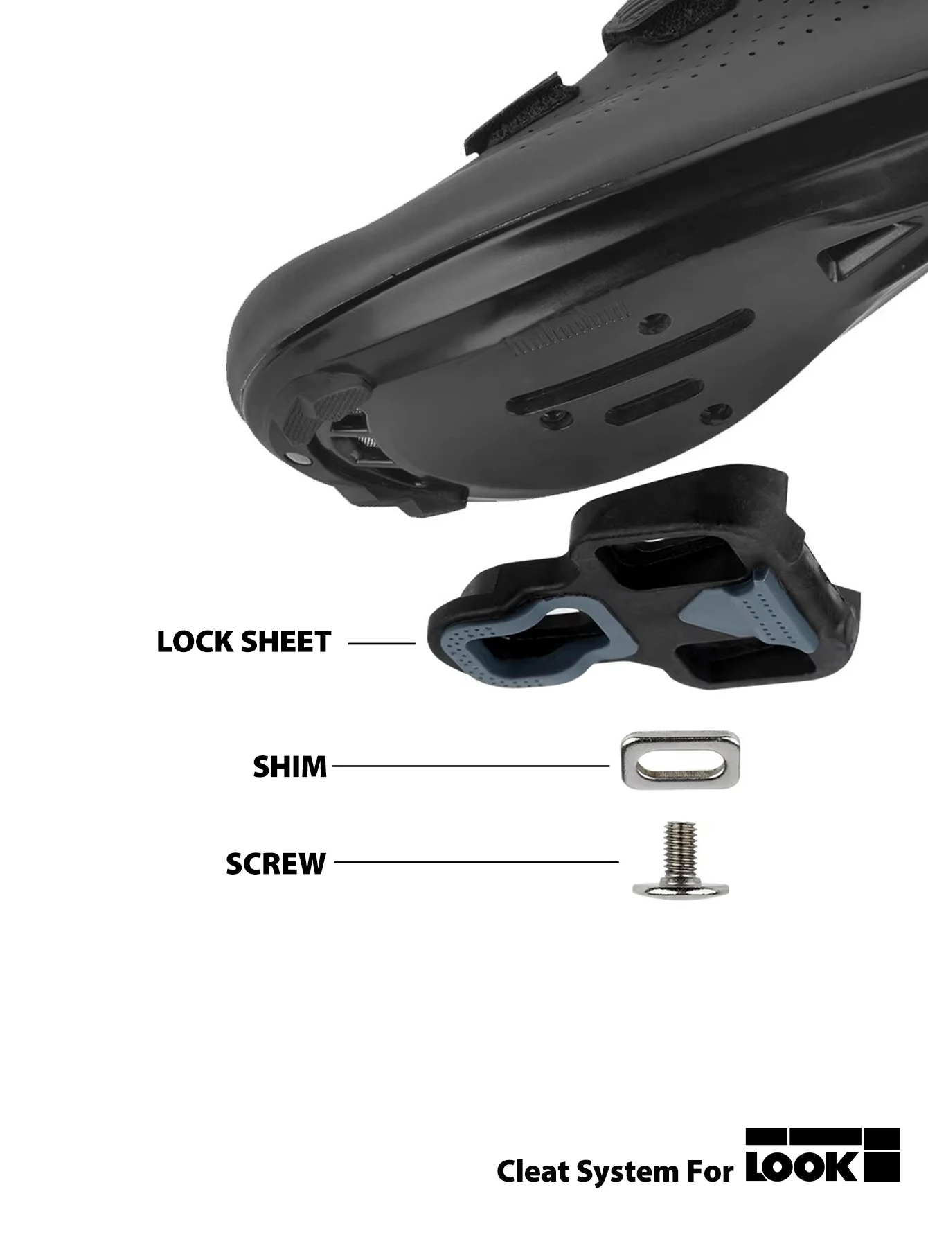 Carbon Road Bike Clipless Pedals 5
