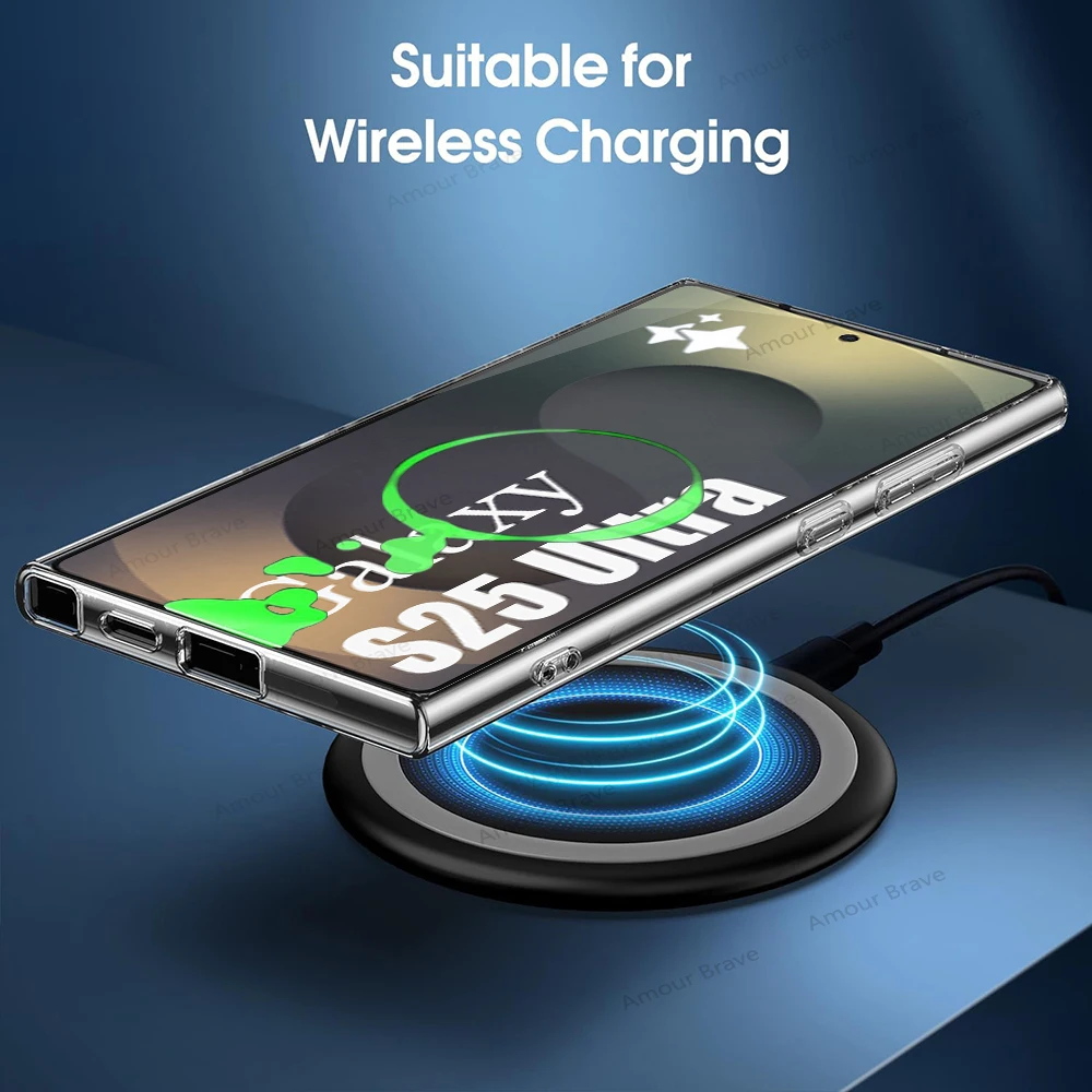 Ultra Thin Soft Transparent Shockproof Phone Case with Enhanced Protection