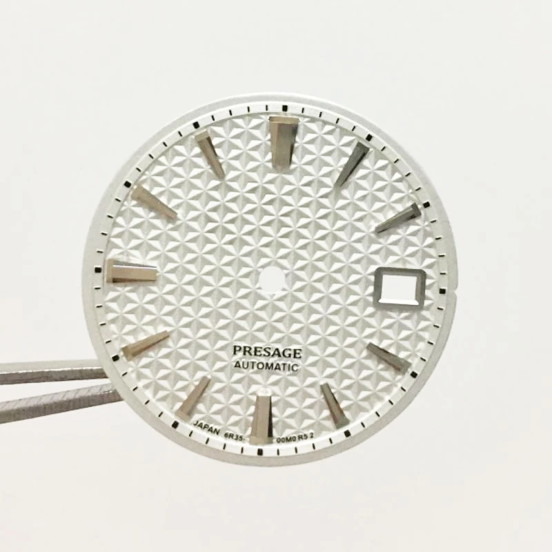 

New Watch Accessories Watch Dial 31mm Dial Blue Gray Black Green White for NH35/NH36 Movement Stainless Steel 39.5mm Case