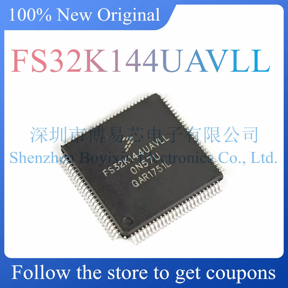 

NEW FS32K144UAVLL.Original genuine. Package LQFP-100
