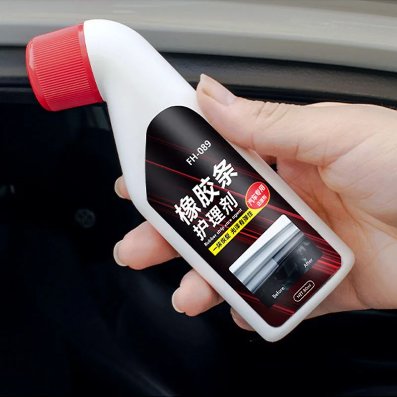 Car Plastic and Rubber Restore Coating Agent Auto Rubber Repair Cleaner Refresh Restoration Agent Black Shine Seal Brighten