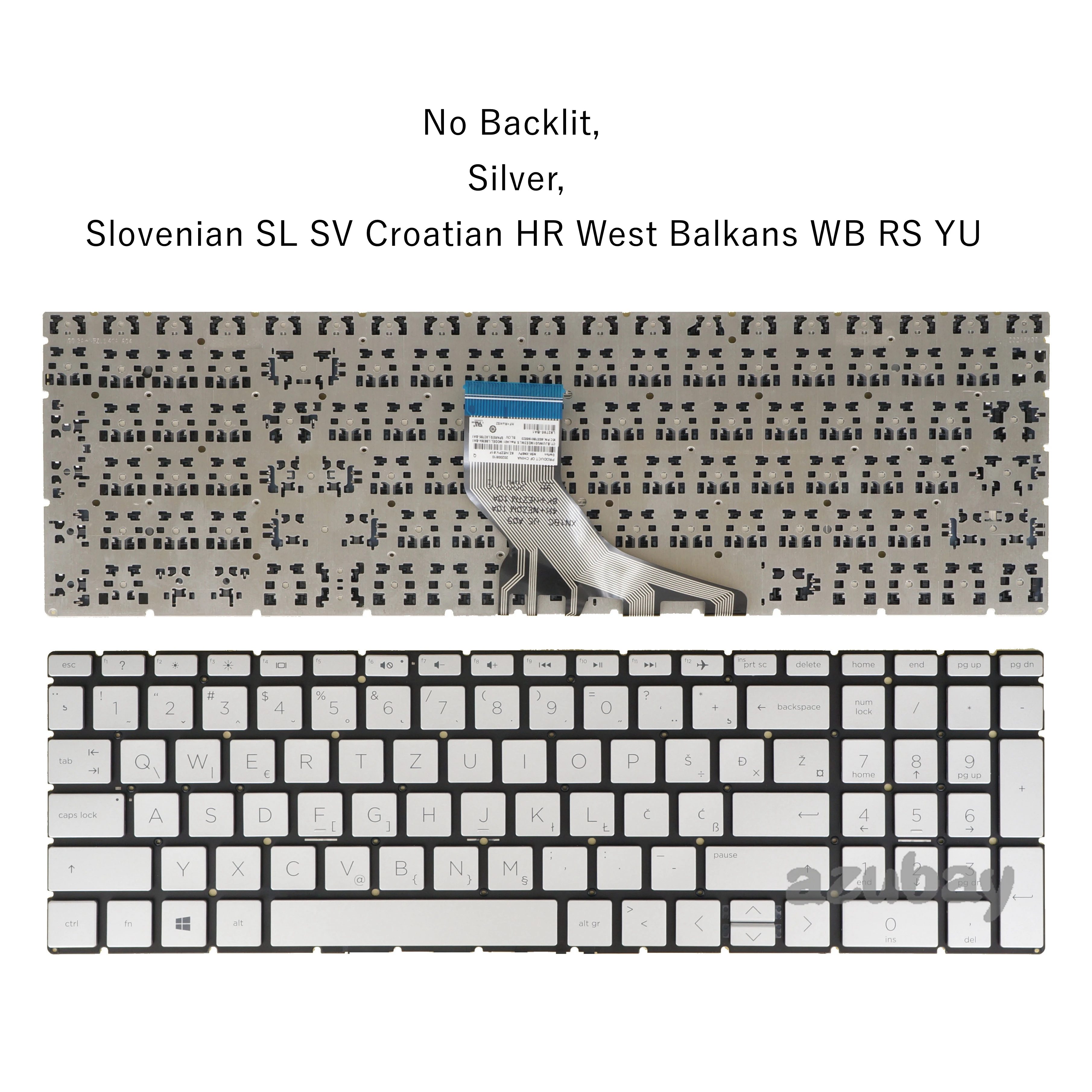 Backlit/No Laptop Keyboard For HP 15g-dr 15g-dx 15m-cn 15m