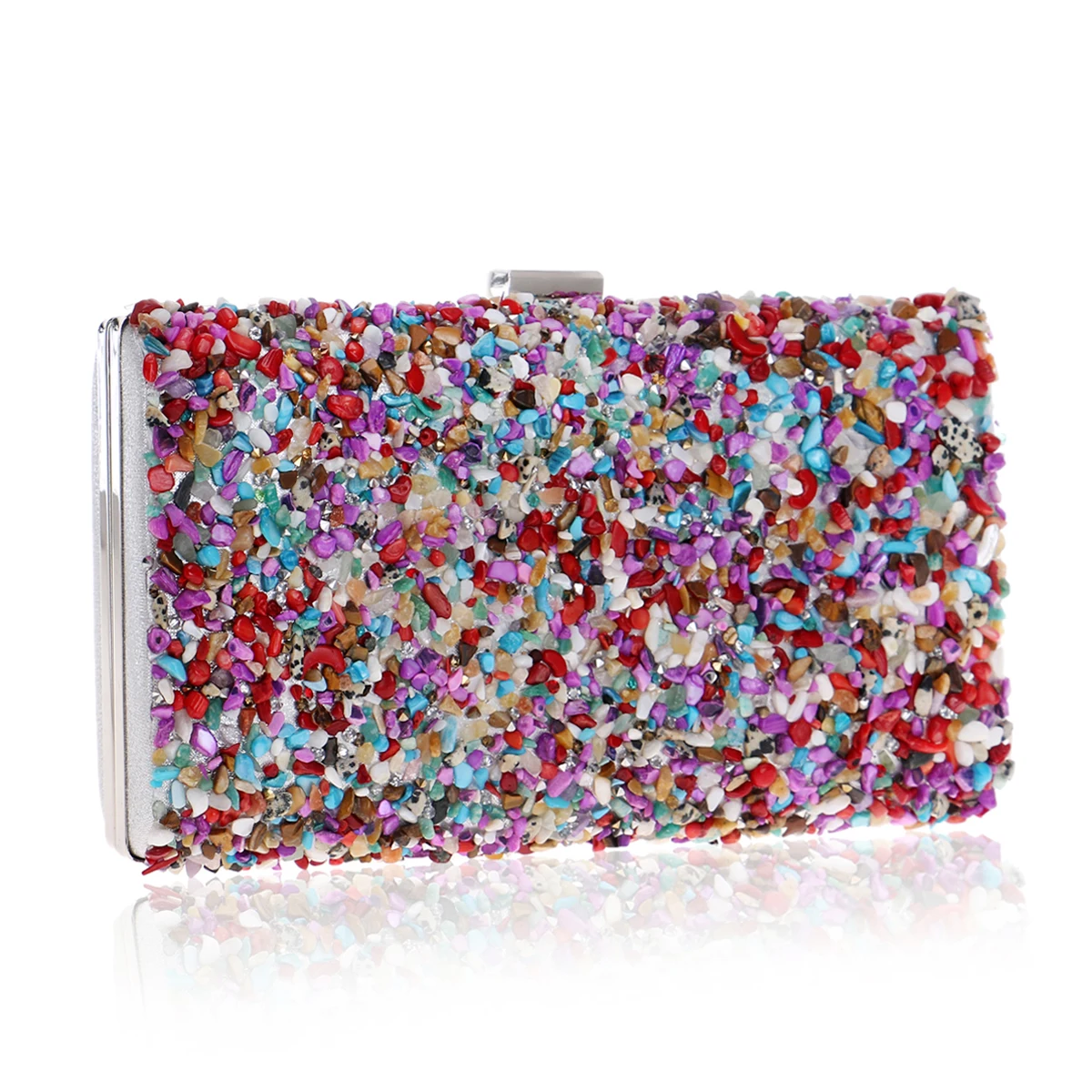 Diamond Rhinestone Clutch Evening Bag for Women