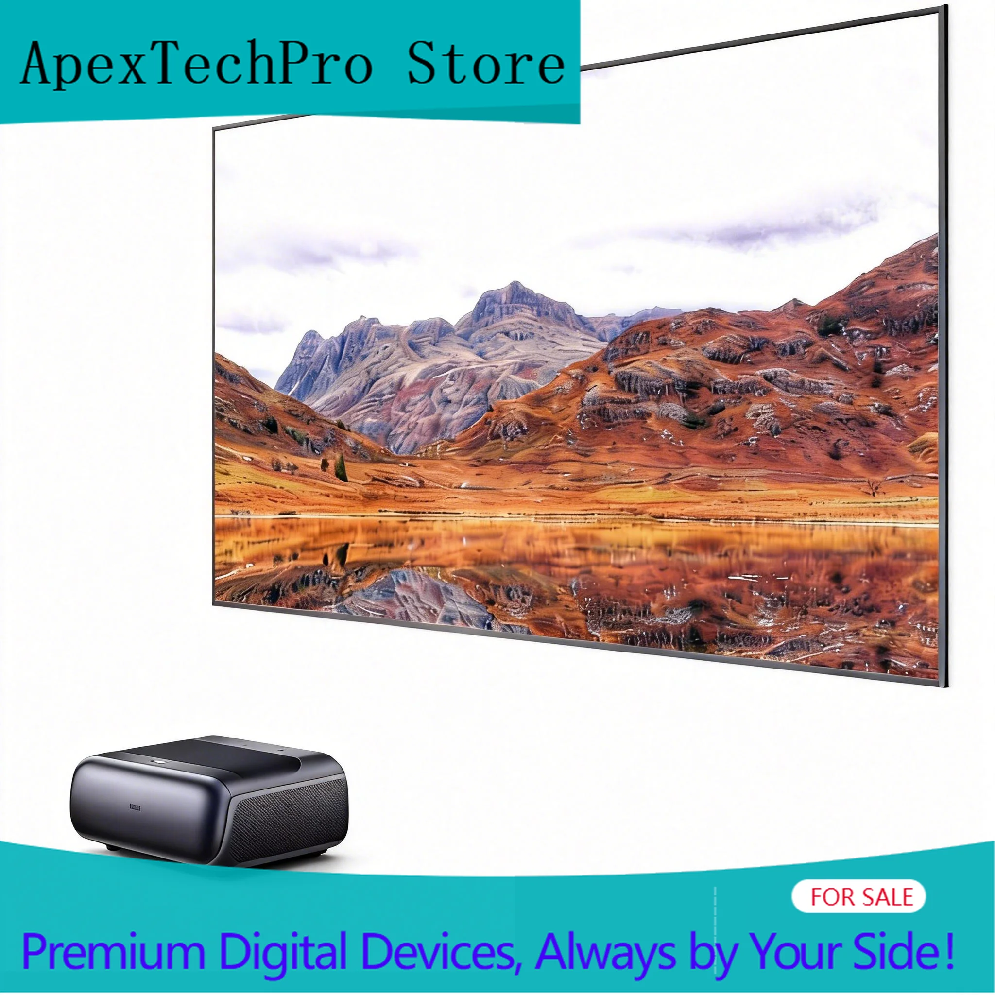 ApexTPJMGO O3 Pro 스마트 홈 프로젝터 4K 4GB 64GB WiFi ..