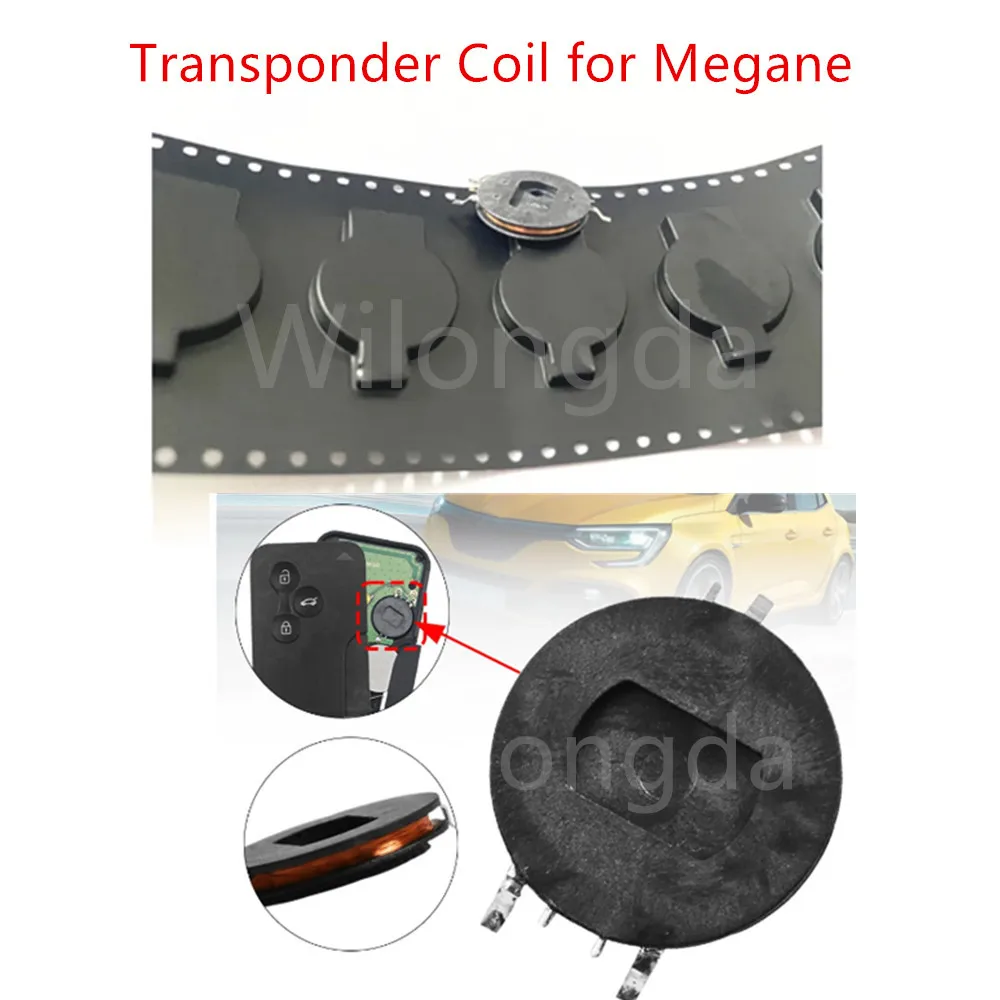 

5/10 шт., индуктивное масло для автомобильного ключа Renault Megane