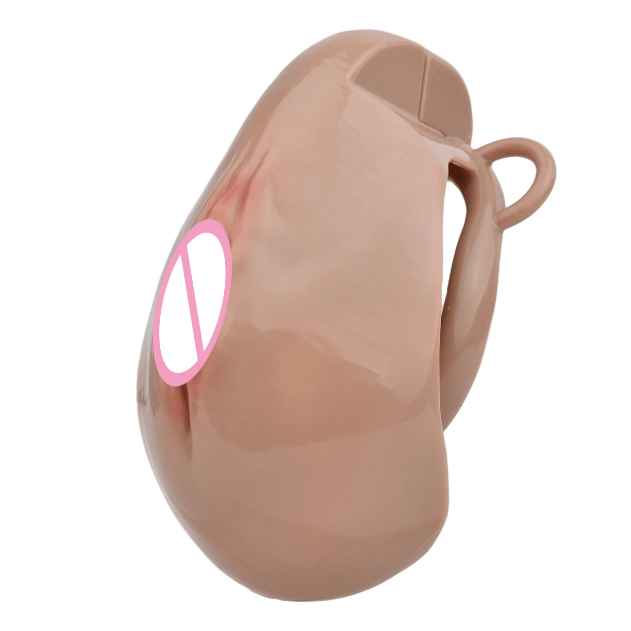 Sissies Clitotis Pussy Hole Chastity Cage with Adjustable Elastic Band Belt For Men Curve Plastic Cock Cage Bondage Sex Toy penis chastity cage chastity lock sex toy chastity cage accessory