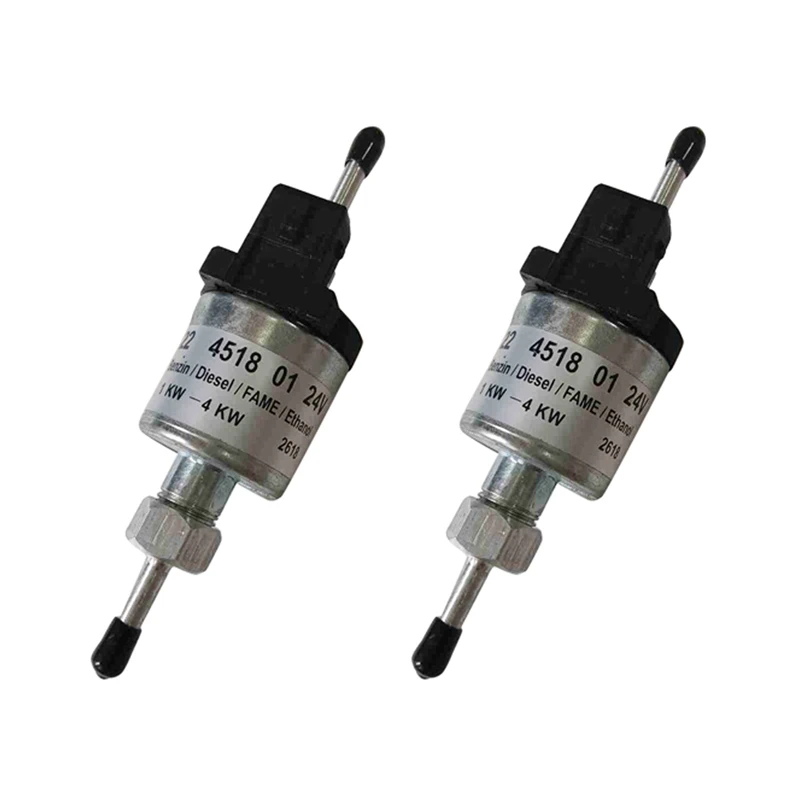 

2X For Eberspacher Heater 22451801 Airtronic D2 D4 D4S 1KW-4KW 24V 22Ml Fuel Metering Pump Crude Oil-Heater Dosing Pump