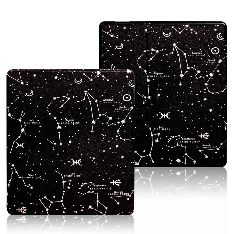 Premium PU Leather Auto Wake/Sleep Cover for Kindle Oasis (7-inch)