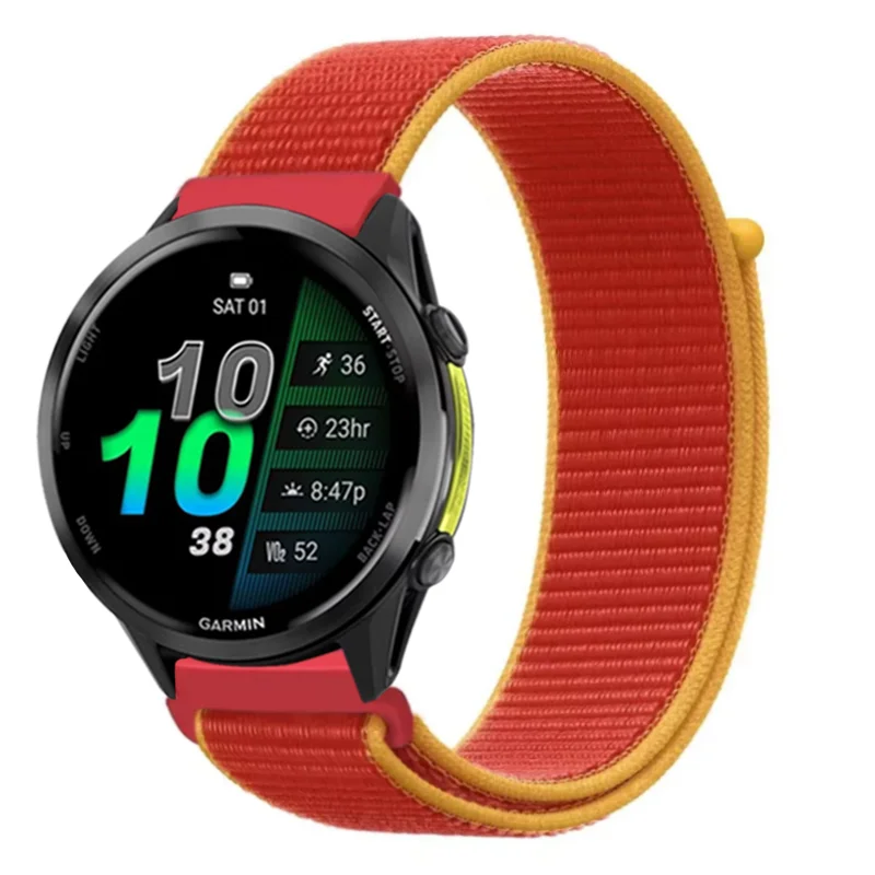 Nylon Loop Strap - 22mm/20mm Flag Style Fashion Band