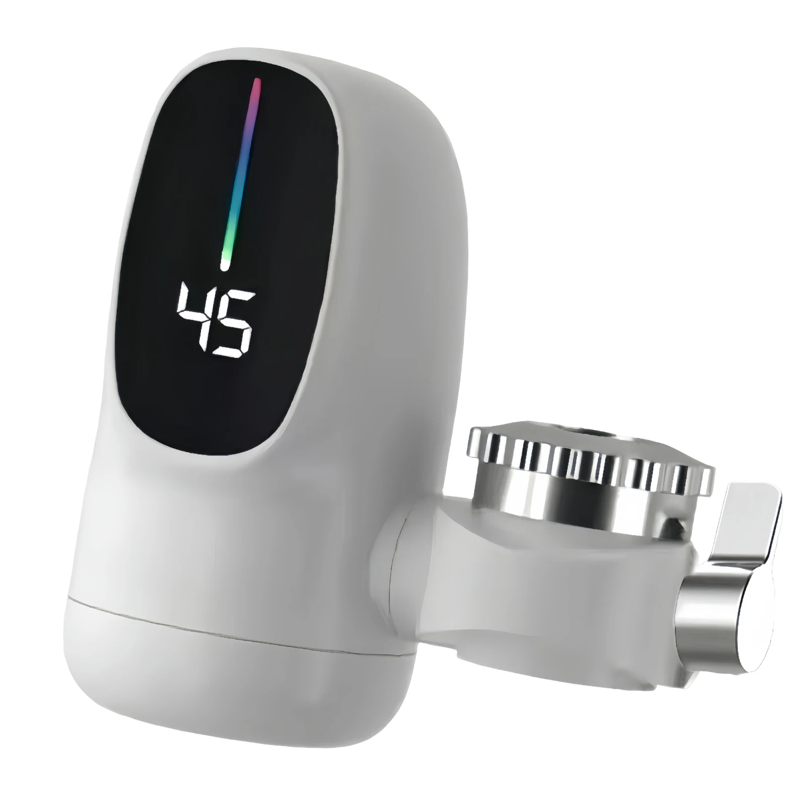 Robinet chauffant électrique 110V à chauffage rapide, économie d'énergie, mitigeur chaud/froid, robinet d'eau à chauffage rapide pour évier de cuisine et salle de bain 1 Robinet chauffant électrique 110V à chauffage rapide, économie d'énergie, mitigeur chaud/froid, robinet d'eau à chauffage rapide pour évier de cuisine et salle de bain 1