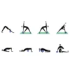 High Density Yoga Blocks -Firm EVA Foam Bricks - Gymnastics Block for Muscle Pain and Stress Purple 3