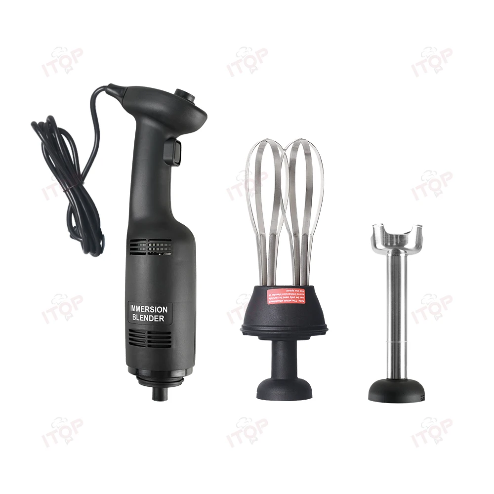 ITOP 270W Immersion Blender Commercial Mixer Handheld Food Mixer Optional Whisk Egg Beater 110V 220V Fixed Speed/Variable Speed 2