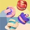 1pcs Bead Orbit Fidget Gyro Infinity Spinner Rotating Magic Track Fingertip Bead Toys Anti-stress Cube with Box Package 5