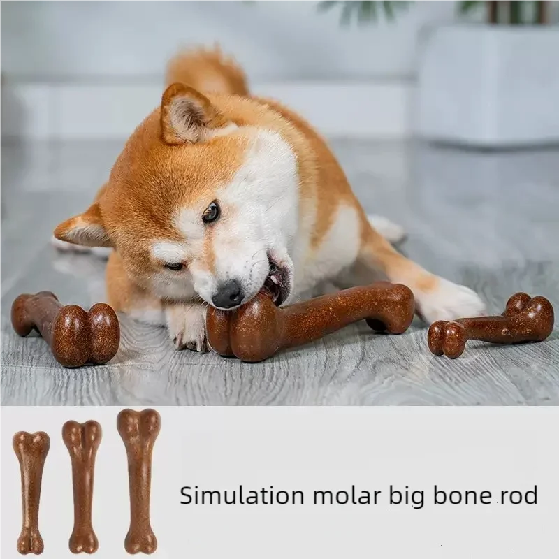 Natural Non-toxic Dog Bone Chew Toy For Small Medium Large Dogs_voghion.com