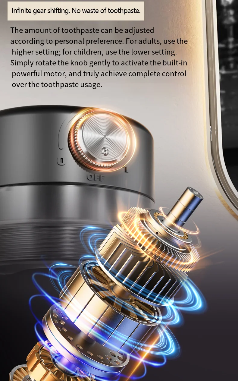 Automatic Toothpaste Squeezer - Adjustable Bathroom Accessory