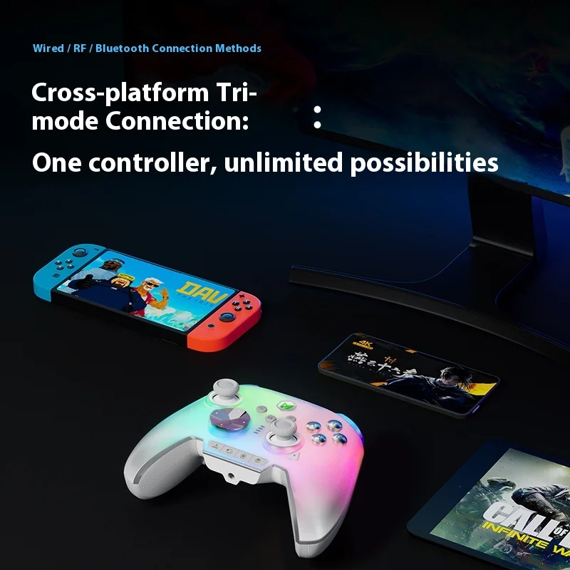 MOJHON Rainbow 3 Series Wireless Gaming Controller E-sport