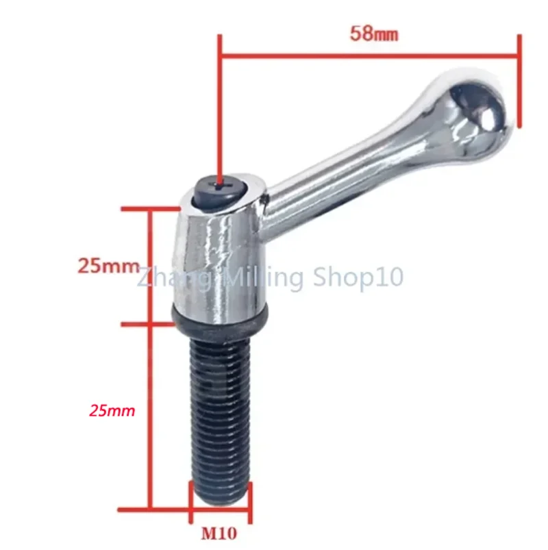 Milling Machine Table Lock Bolt Handle CNC Vertical Mill Tool M10/M12 1PC milling machine tools