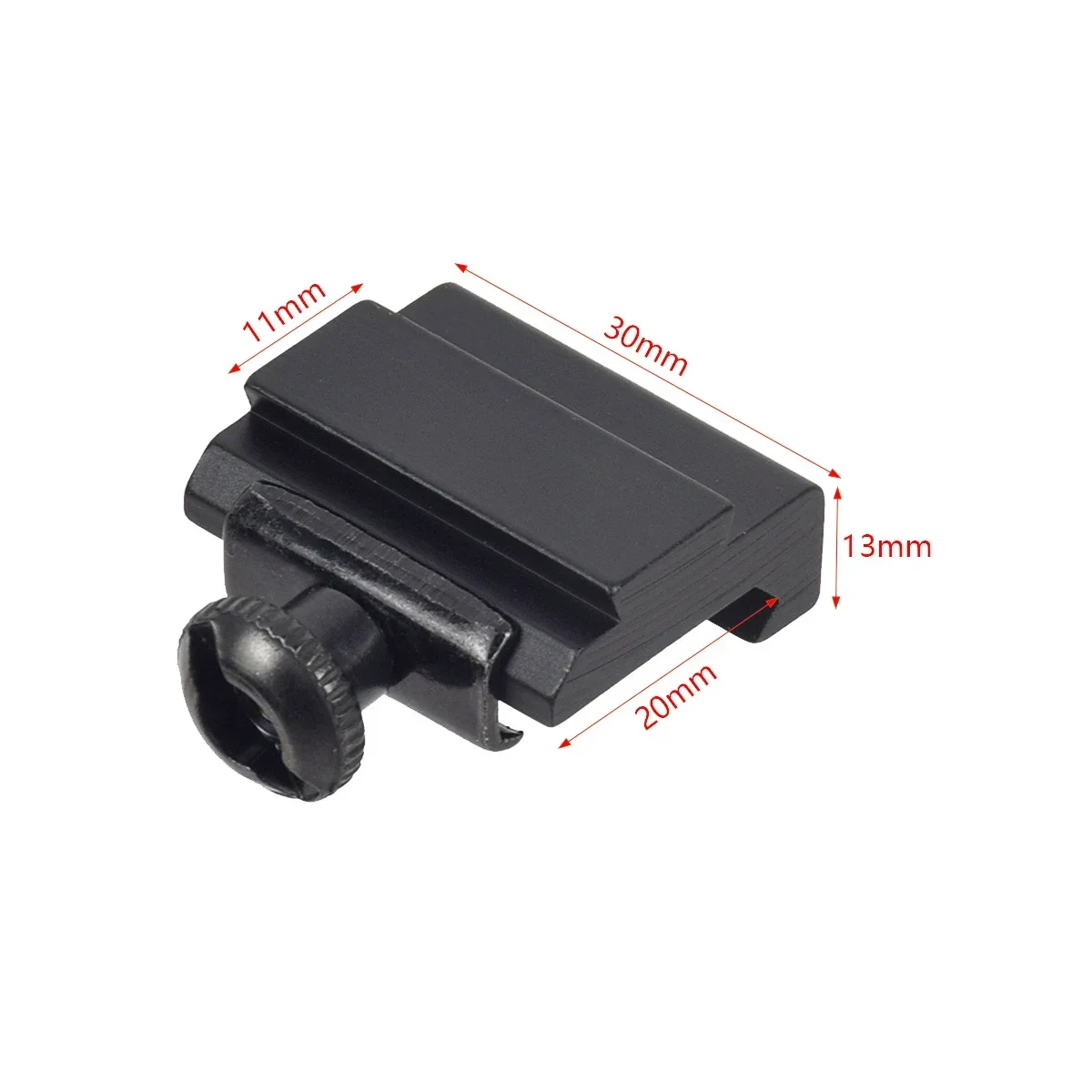 Scope mount adapter rail adapter threaded adapter 2Pcs Scope Adapter Mount Base 11mm Dovetail to 20mm Picatinny Rail Mount Converter