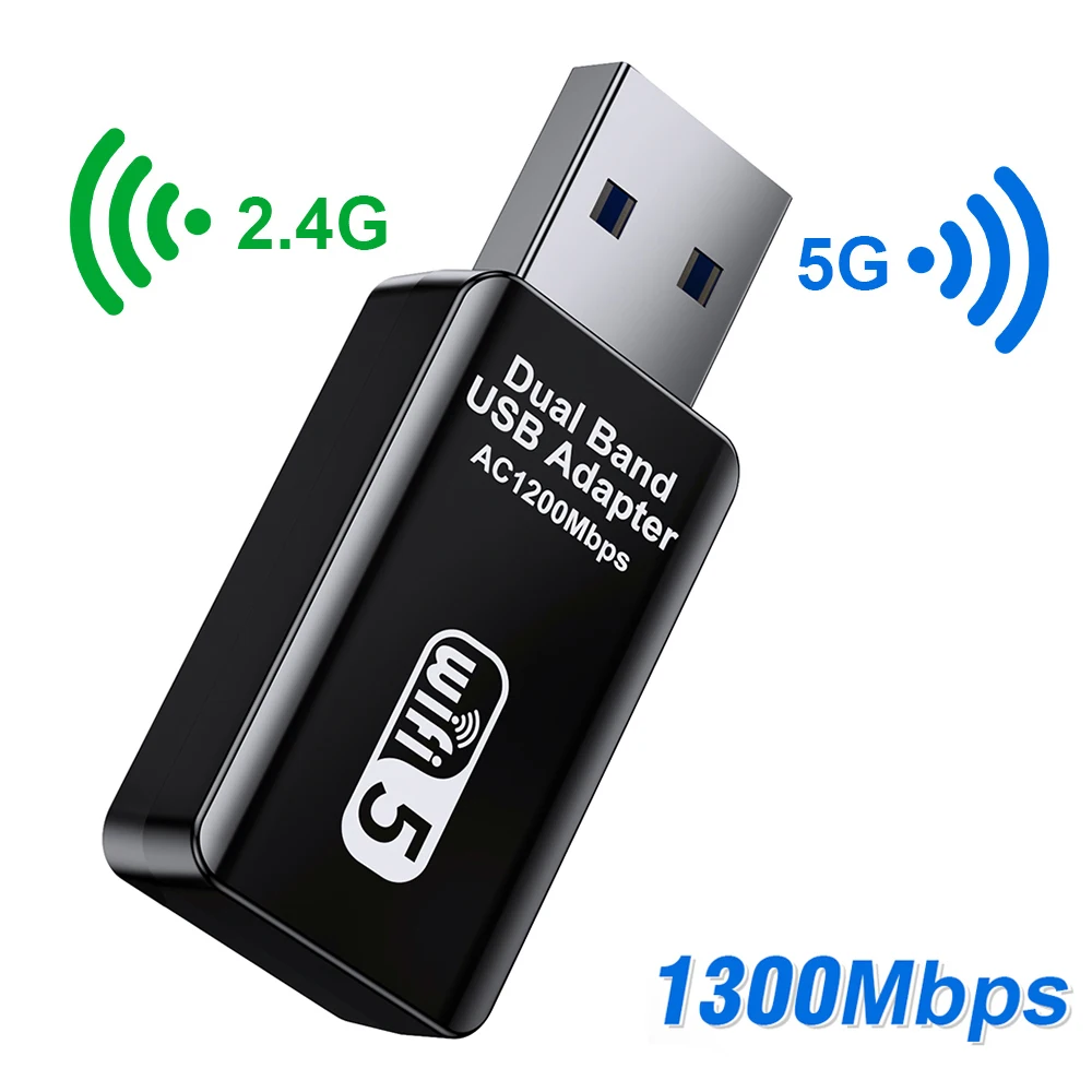 

5Ghz Wifi-Adapter Wifi USB Adapter USB 3.0 Wi-fi Adapter Ethernet Wi Fi Antenna Dongle Network Card WiFi Module for PC Laptop
