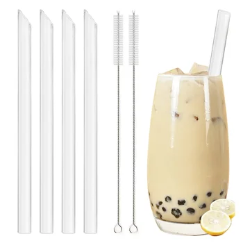 Reusable Glass Drinking Straws 1