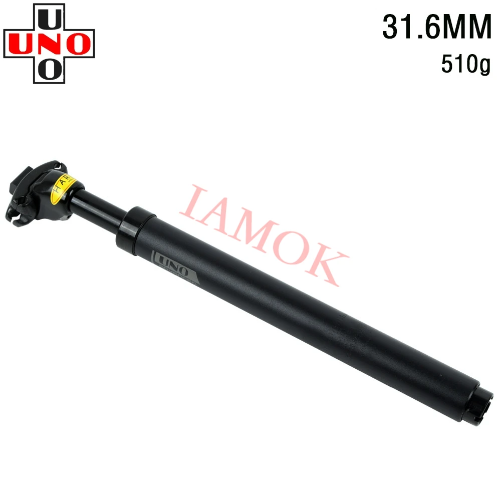 

UNO SP-380 Mountain Bike Light Black/Silver 27.2/30.9/31.6mm Seat Post Iamok 350mm Seatpost Shockproof Bicycle Parts