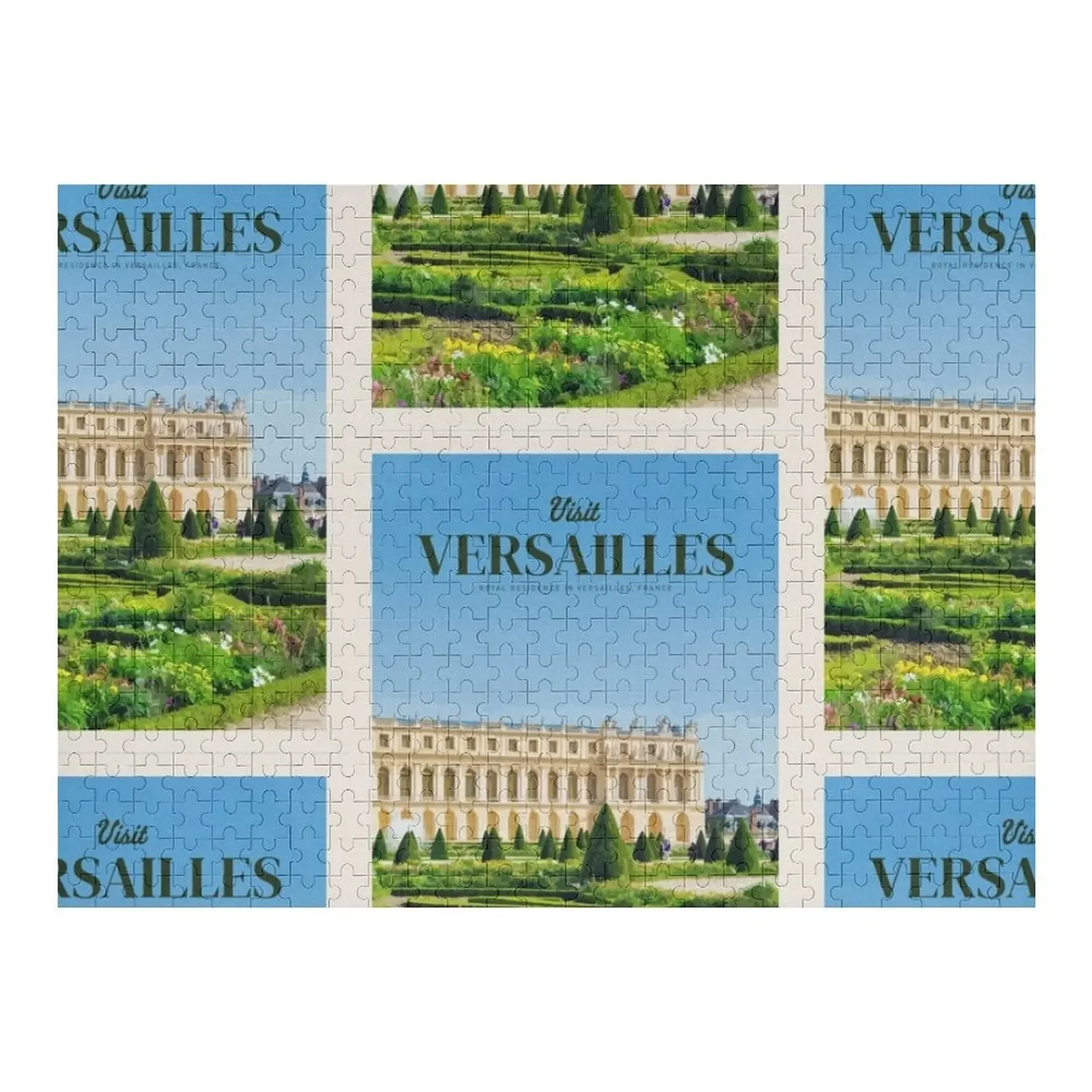 Visit Versailles Jigsaw Puzzle Wooden Adults Photo For Children Wood Adults Puzzle